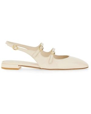 Stuart Weitzman Benni Mj Slingback - White