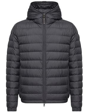 Moncler Padded Hooded Jacket - Gray