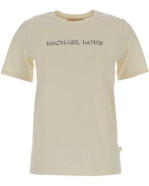 MICHAEL Michael Kors Cotton Crewneck T-Shirt - White