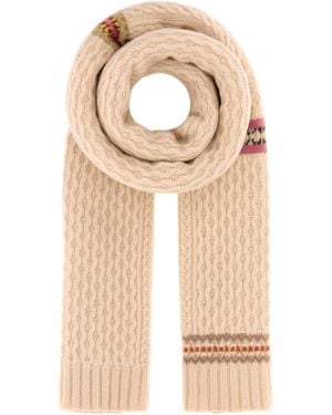 Stella McCartney Lightweight Wool Scarf For - Natural