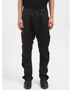 Masnada Baggy Copper Pants - Black