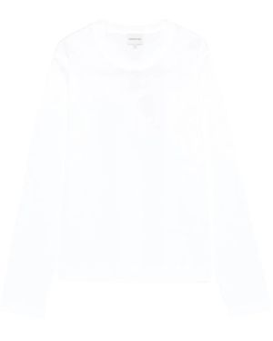 Herskind Cotton Crewneck Jumper - White