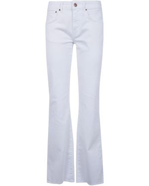 CIGALA'S "Dyed Drill" Stretch Jeans - White