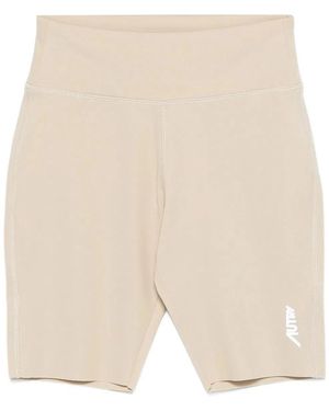 Autry Cyclist Shorts - Natural