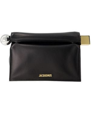 Jacquemus Rond Carré Pouch - Black