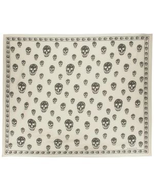 McQueen Foulard Skull - Metallic
