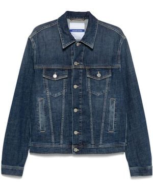 Jacob Cohen Medium Cotton Elastane Outerwear - Blue