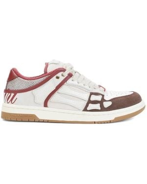 Amiri "Xl Skel" Top Low Trainers - White