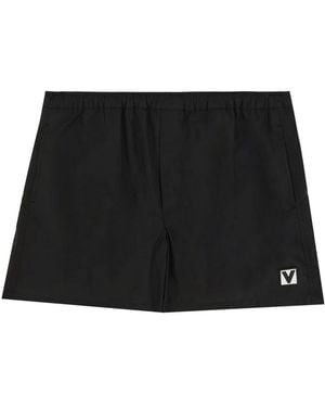 Valentino Boxer Swimsuit - Black