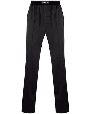Tom Ford Pantalone Pigiama - Black