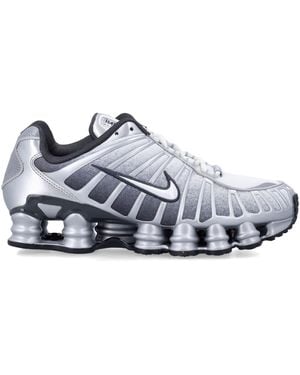 Nike Shox Tl Mesh Sneakers - Blue
