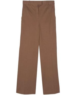 Circolo 1901 Pique Trousers - Brown