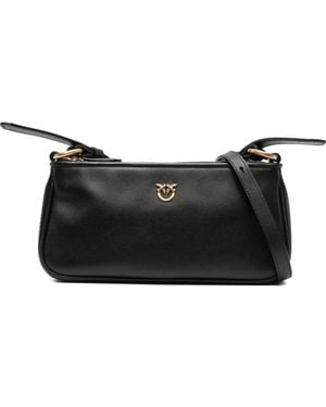 Pinko "Half Moon Mini Baguette - Black