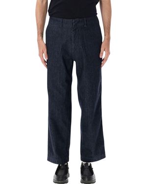 Nanamica Wide Denim Pant - Black