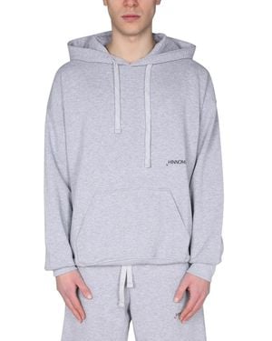 hinnominate Sweatshirt With Logo - Blue