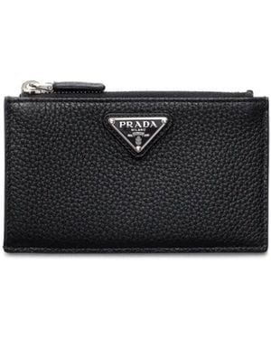 Prada Portacarte Di Credito - Black