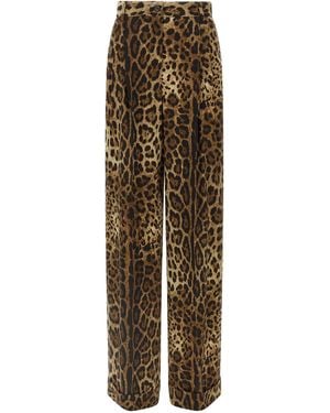 Dolce & Gabbana Dolce&Gabbana 'Dolce' Trousers - Natural