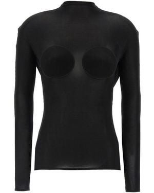 Jean Paul Gaultier Cone Sweater - Black