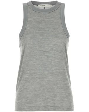 Carven Jt225-T-Shirt/Top - Gray