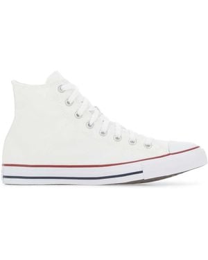 Converse Canvas Chuck Taylor Hi Sneakers - White