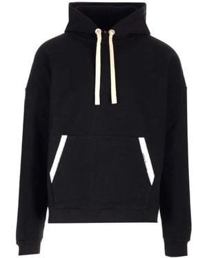 Palm Angels Cotton Hoodie - Blue