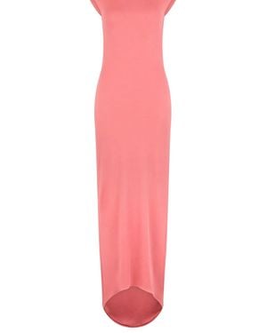 Tom Ford Long Viscose Dress - Pink