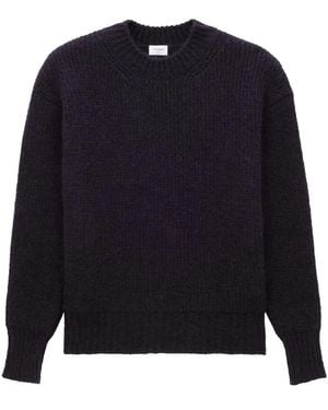 Saint Laurent Thick Knit Pullover - Blue