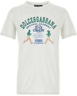Dolce & Gabbana Dolce & Gabbana Jersey - White