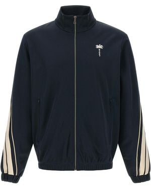 Palm Angels 'Palm Tree' Sweatshirt - Blue