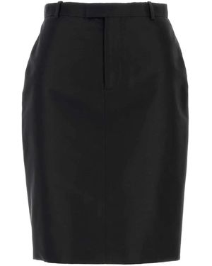 Gucci Faille Skirt - Black
