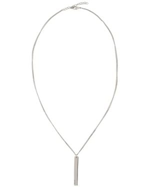 MM6 by Maison Margiela Collana Minimal - Metallic