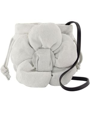 Marc Jacobs The Drawstring Mini Shoulder Bag - Gray