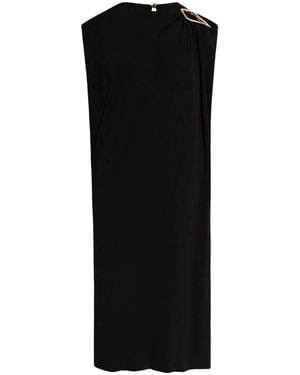 Lanvin Eyelet Dress - Black