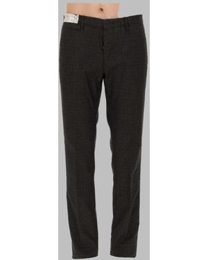 Incotex Jeans Con Patch Logo - Black
