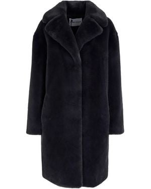 Stand Studio Camille Cocoon Coat - Blue