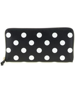 Comme des Garçons Wallet 'Polka Dots Printed' Wallet - Black