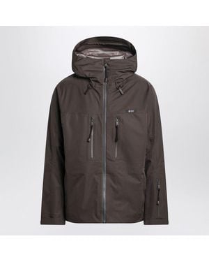 Prada Camouflage Hooded Jacket - Brown