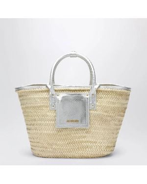 Jacquemus Soli Basket Bag - Metallic