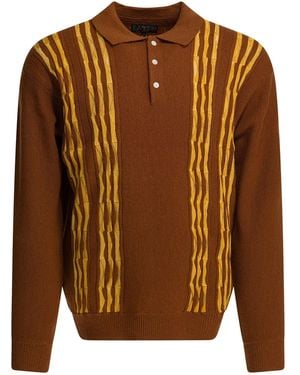 Beams Plus Wool Blend Knitwear - Brown