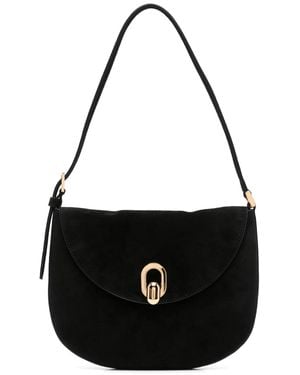 SAVETTE Small Tondo Hobo - Black