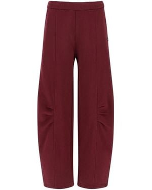 ROTATE BIRGER CHRISTENSEN Rotate Birger Christensen 'Terry Back' Joggers - Red
