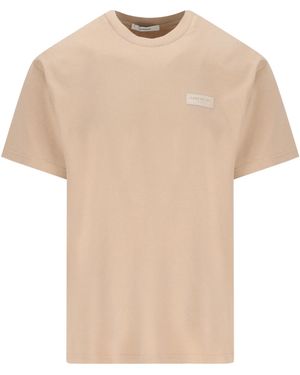 Givenchy Paris Label T-Shirt - Natural