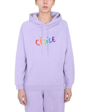 Être Cécile Hoodie - Purple