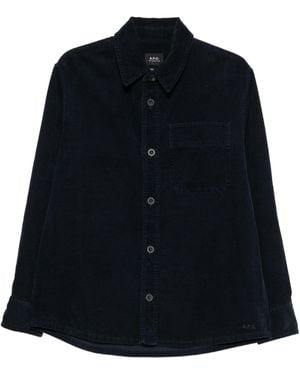 Asics x A.P.C. Cotton Overshirt - Blue
