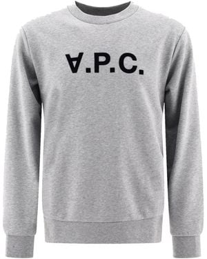 A.P.C. Felpa Standard Grand Vpc Gots - Grey