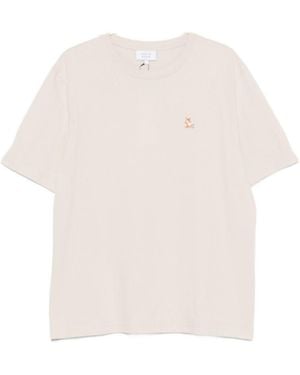 Maison Kitsuné Maison Kitsuné Chillax Fox Cotton T-Shirt - White