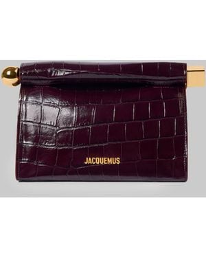 Jacquemus Dark Rond Carré Bag - Purple