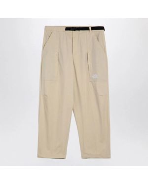 The North Face Cream Cotton-Blend Trousers - Natural