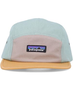 Saint Laurent P-6 Label Organic Cotton Hat - Gray