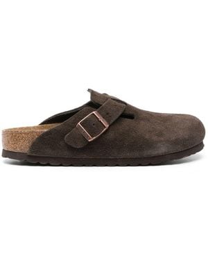 Birkenstock Boston Slippers - Brown